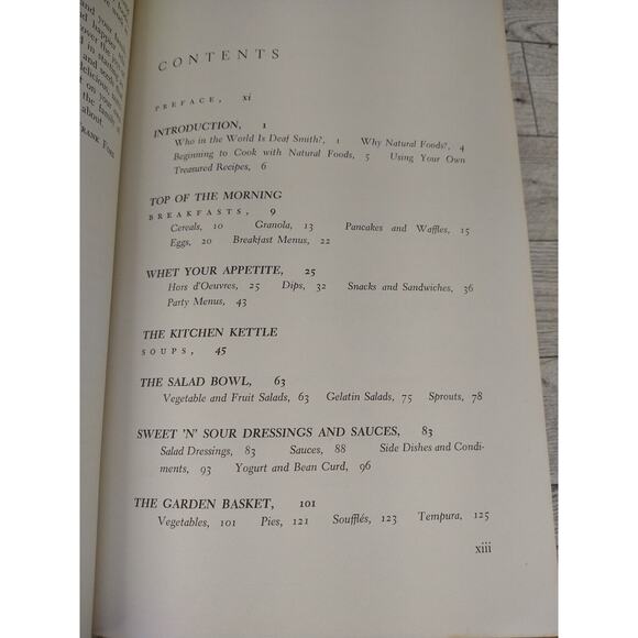 The Deaf Smith Country Cookbook : Natural Foods for Family Kitchens - 1977 Vtg - Picture 9 of 13